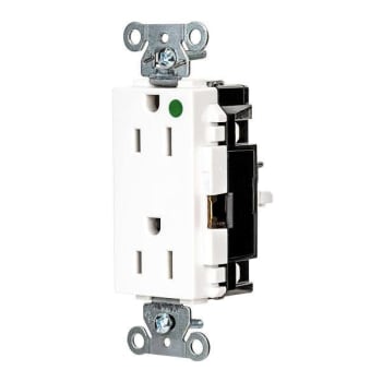 Image for Hubbell Wiring Devices® Edgeconnect™ 15a 125v Xhd Hosp Dec Rec Wht Package Of 10 from HD Supply