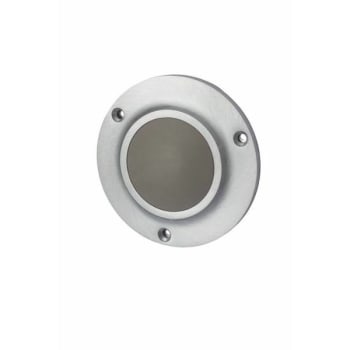 Image for Rockwood Wall Bumper 4" D 3/4" Project Cast Brass W/ 26d Fin Rubber Bumper from HD Supply