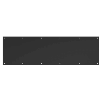 Image for Rockwood 10 X 34 Kickplate Black Suede Powder from HD Supply