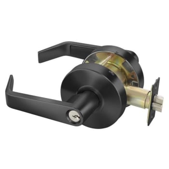Image for Yale 4607ln Au Entry Lever Lockset Black Suede Powder Grade 2 from HD Supply