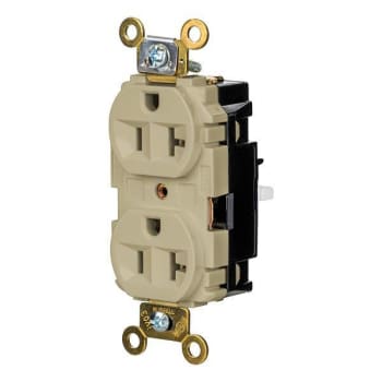 Image for Hubbell Wiring Devices® Edgeconnect™ 20a 125v Xhd Spec Recp Ivry Package Of 10 from HD Supply