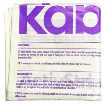 Image for Kabosh Activstrip Paint Remover Paper, Package Of 10 from HD Supply