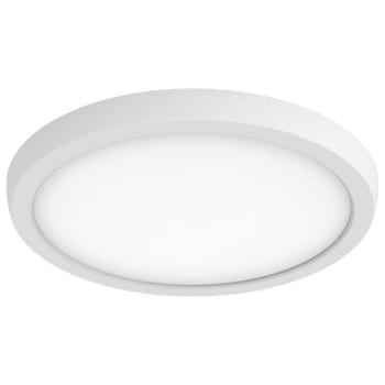 Image for SATCO Blink PRO 13w 9" LED Fixture Cct Selectable Round Shape White Finish 120v from HD Supply