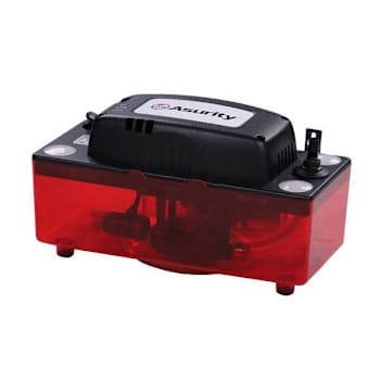 Asurity Ultra Series 120v Condensate Pump With 22 Ft. Lift