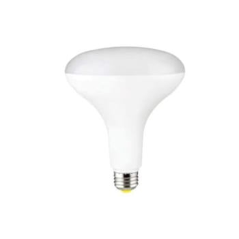 Halco 80289 LED Br40 Flood 13w (80w Equiv) 5000k Dimmable White Housing (6-Pack)