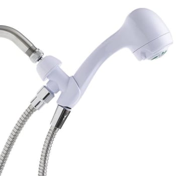 Image for Niagara Earth 3-Spray Ptrn 2.0 GPM 2.7" Single Wall Mnt Handheld Shower Head Wht from HD Supply