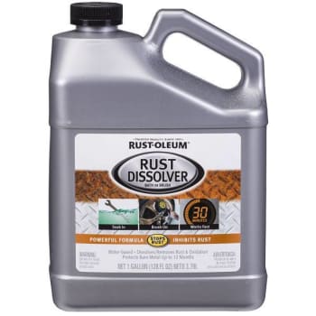 Rust-Oleum Rust Dissolver With Bath Brush, 1 Gallon, Case Of 4