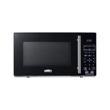 Summit Appliance Countertop Microwave In Black With USB Ports Sm903bsa1