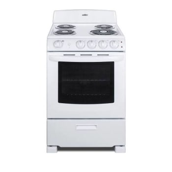 Image for Summit Appliance 24 Inch Wide Electric Range Re2411w from HD Supply