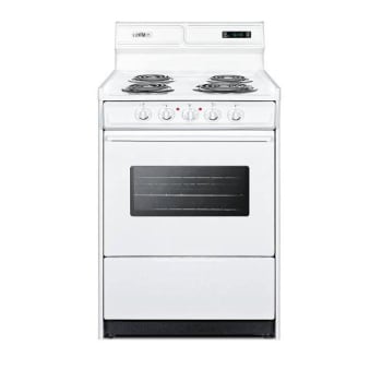 Image for Summit Appliance 24 Inch Wide 220v Electric Range In White Wem630kw from HD Supply