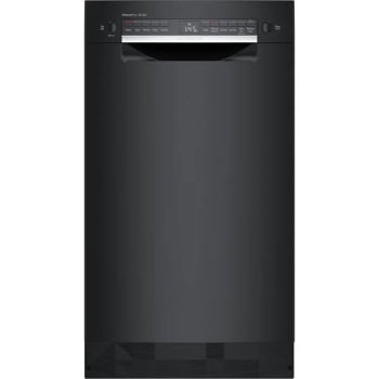 Image for Bosch 300 Series 18 Inch Front Control Smart Built-In Dishwasher,black from HD Supply