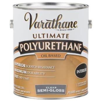 Image for Rust-Oleum Varathane® Ultimate Polyurethane Finish, Semi-Gloss, 1 Gal, Case Of 2 from HD Supply