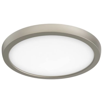 Image for SATCO Blink PRO 9" LED Flush Mount Fixture CCT Selectable Rnd Brushed Nickel from HD Supply