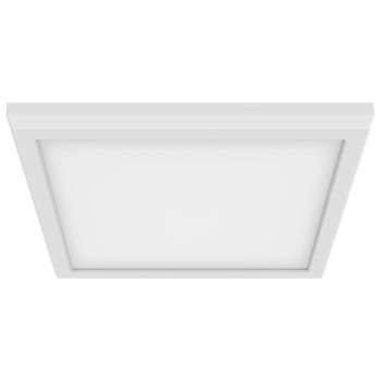 Image for SATCO Blink PRO 9" LED Flush Mount Fixture CCT Selectable Square White Finish from HD Supply