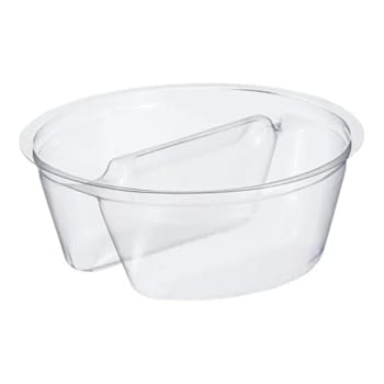 Dart 2-Compartment Pet Portion Cup Insert (1500-Case)