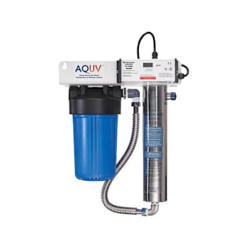 Aqua Flo Series Whole House Ultraviolet Disinfect Filter Rack System Aquv-8r1