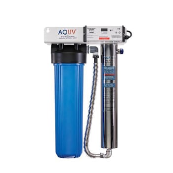 Aqua Flo Series Whole House Ultraviolet Disinfect Filter Rack System Aquv-20r2