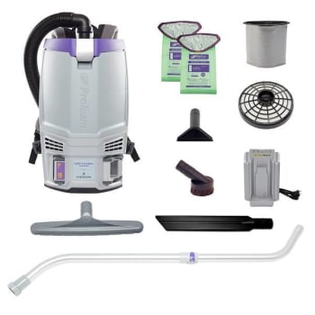 Image for ProTeam Gofit 6 Cordless Com Backpack Vacuum-Xo Performance Telescoping Wand Kit from HD Supply