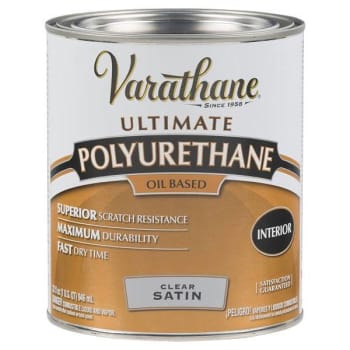 Image for Rust-Oleum Varathane® Ultimate Polyurethane Finish, Satin, 1 Qt, Case Of 2 from HD Supply