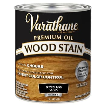 Rust-Oleum Varathane® Premium Wood Stain, Spring Oak, 1 Quart, Case Of 2