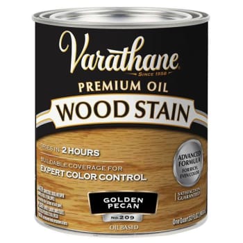Image for Rust-Oleum Varathane® Premium Wood Stain, Golden Pecan, 1 Quart, Case Of 2 from HD Supply