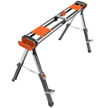 Image for Protocol Equipment Lightweight Aluminum Sawhorse, Adjustable Height, 46" X 29" from HD Supply