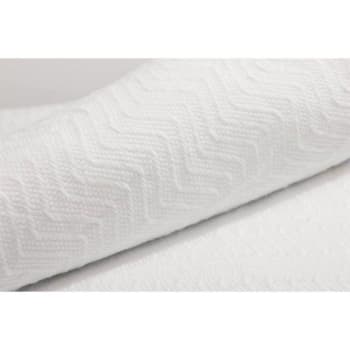 Image for Standard Textile Herringbone Performance King Blanket (White) (4-Case) from HD Supply