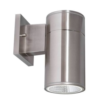 Image for Afx Everly 8" LED Outdoor Sconce, Adjustable Cct, Satin Nickel from HD Supply