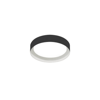 Image for Afx Reveal 12" LED Flush Mount 120-277v, 3000k, Black/White from HD Supply