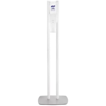 Image for Purell® Es10 Dispenser Floor Stand With White Automatic Hand Sanitizer Dispenser from HD Supply
