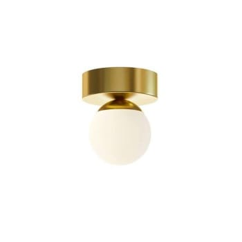 Image for Afx Pearl 5" LED Flush Mount, 3000k, Satin Brass from HD Supply
