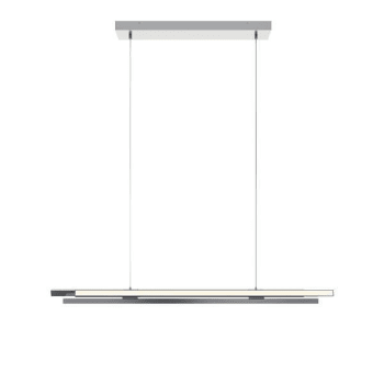 Image for Afx Indra 44" LED Linear Pendant, Adjustable Cct, Satin Nickel from HD Supply