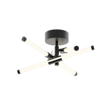 Image for Afx Rusnak 16" LED Flush Mount, 3000k, Black from HD Supply