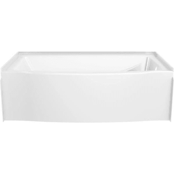 Image for Delta Classic 60 In. X 32 In. 500 Curve Alcove Bathtub Right Drain from HD Supply