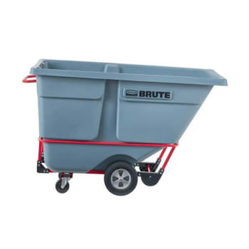 Image for Rubbermaid Commercial Brute Rotomolded Tilt Truck, Heavy Duty, 1 Cu Yd, Gray from HD Supply