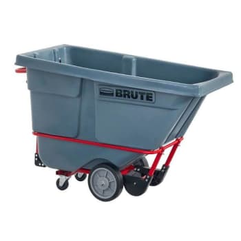 Image for Rubbermaid Commercial Brute Rotomolded Tilt Truck, Heavy Duty, 1/2 Cu Yd, Gray from HD Supply