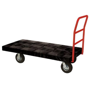 Image for Rubbermaid Commercial Heavy Duty Platform Truck With Pneumatic Casters, 24"x48" from HD Supply