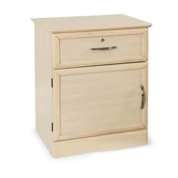 Image for Medacure Nightstand 1 Door/1 Drawer Maple from HD Supply
