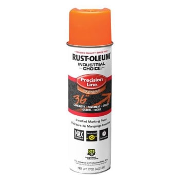 Image for Rust-Oleum Industrial Choice M1600 Line Marking Paint, Orange, Case Of 12 from HD Supply