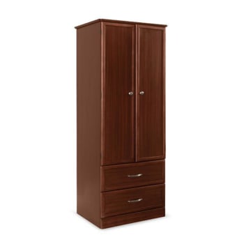 Image for Medacure Wardrobe 2 Door/2 Drawer In Cherry from HD Supply