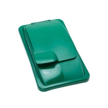 Image for Ecosafe Ecostation Lift Lid Green from HD Supply