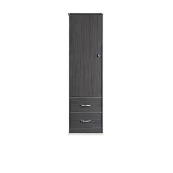 Image for Medacure Wardrobe 1 Door/2 Drawer In Coastal Grey from HD Supply
