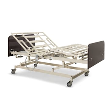 Image for Medacure Lincoln Bariatric Bed/Ends 36-48"W X 80-88"L 750lb Cap-Ast Rails/Mahgny from HD Supply