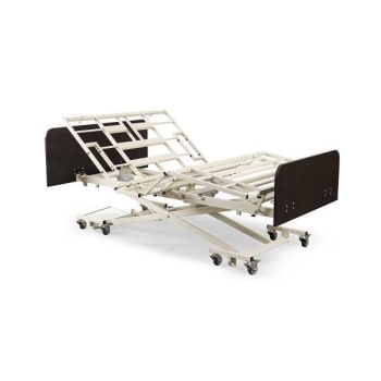 Medacure Versatile Low Bed/Ends 36-48"W X 80-88"L 550lb. Cap-Ast Rails/Mahogany