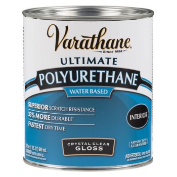 Image for Rust-Oleum Varathane® Ultimate Poly, Water Based, Gloss, Clear, 1 Qt, Case Of 2 from HD Supply