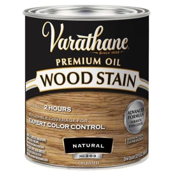 Image for Rust-Oleum Varathane® Premium Wood Stain, Natural, 1 Quart, Case Of 2 from HD Supply