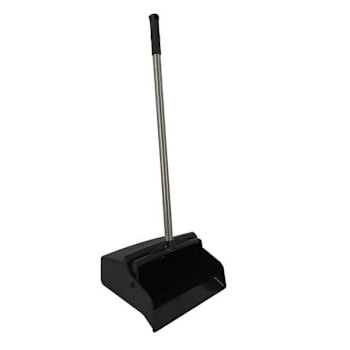 Renown Upright Dust Pan, 11 In., Black
