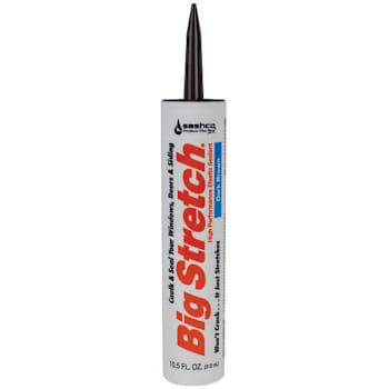 Sashco Big Stretch 10.5 Oz. Window, Door, Siding And Trim Dark Brown Acrylic Latex Caulk