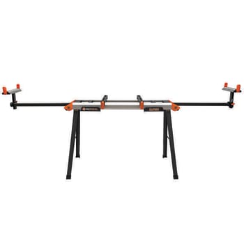 Image for Protocol Equipment Lightweight Aluminum Portable Miter Saw Stand, 80" X 29" from HD Supply