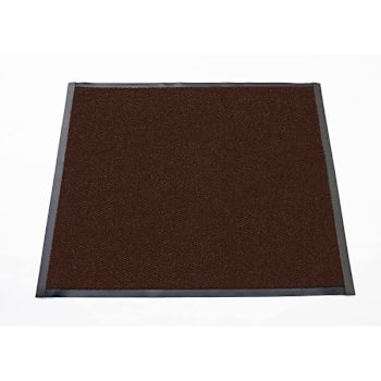 Mat, Inc. Berber Vinyl Backed 4'X6' Walnut